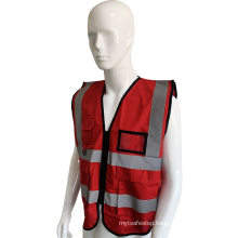 Custom Cheap Construction Safety Vests High Visibility Work Reflective Clothing